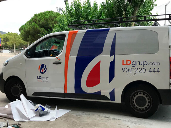 rotulacion de vehículos